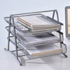 Three-layer File Tray Organizer Office Supplies Desktop