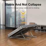 Adjustable Aluminum Laptop Stand – Foldable & Portable