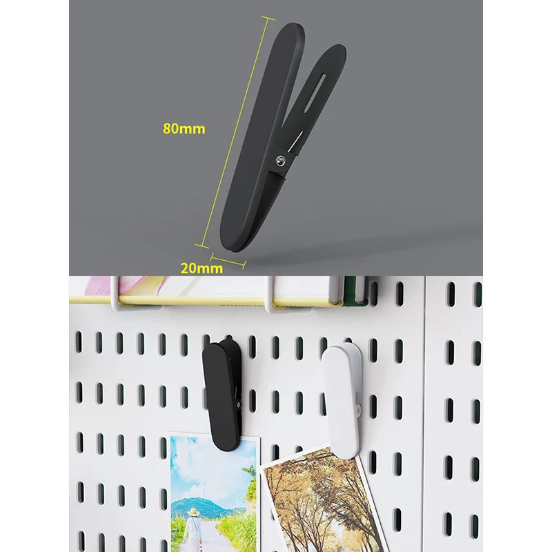 Desktop Standing Pegboard For Home And Office Use
