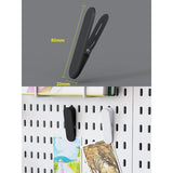 Desktop Standing Pegboard For Home And Office Use