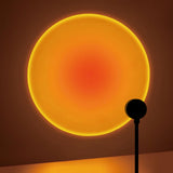 Sunset Projection Lamp – USB Rotating Atmosphere Light