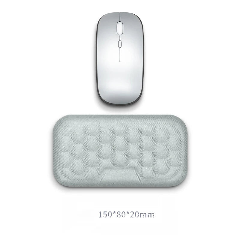 Memory Foam Keyboard & Mouse Wrist Rest – Ergonomic Design