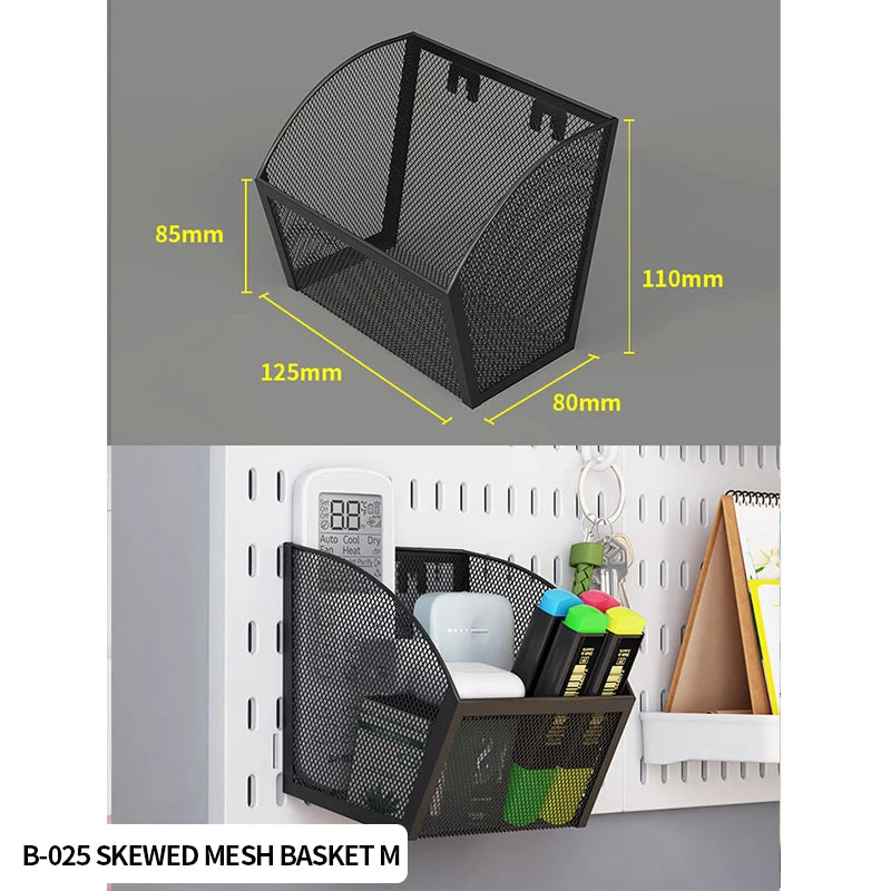 Desktop Standing Pegboard For Home And Office Use