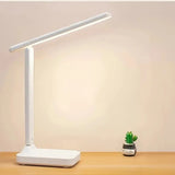 Folding LED Desk Lamp – USB Rechargeable, Touch Control