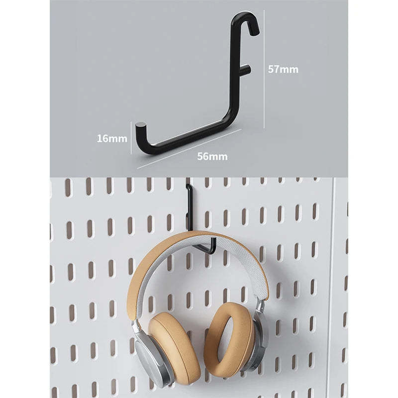 Desktop Standing Pegboard For Home And Office Use