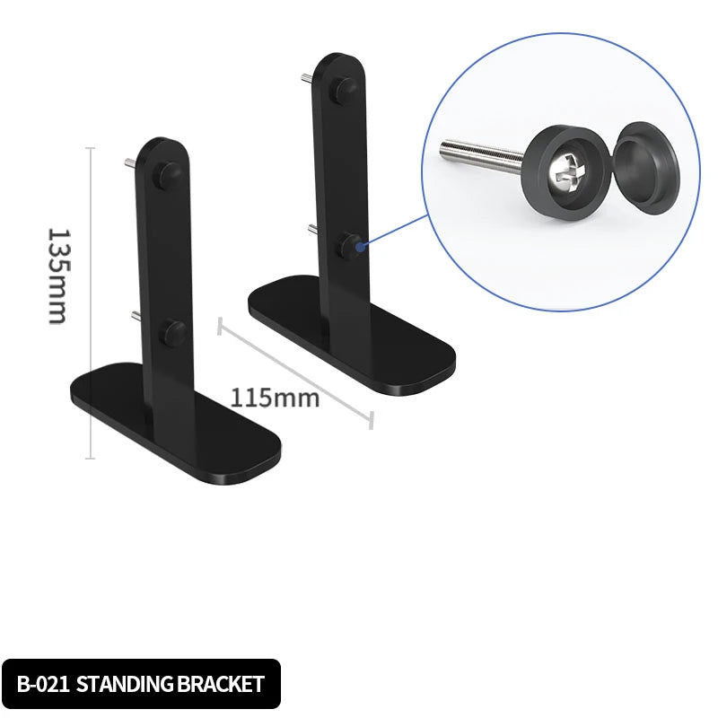 Desktop Standing Pegboard For Home And Office Use
