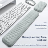 Memory Foam Keyboard & Mouse Wrist Rest – Ergonomic Design