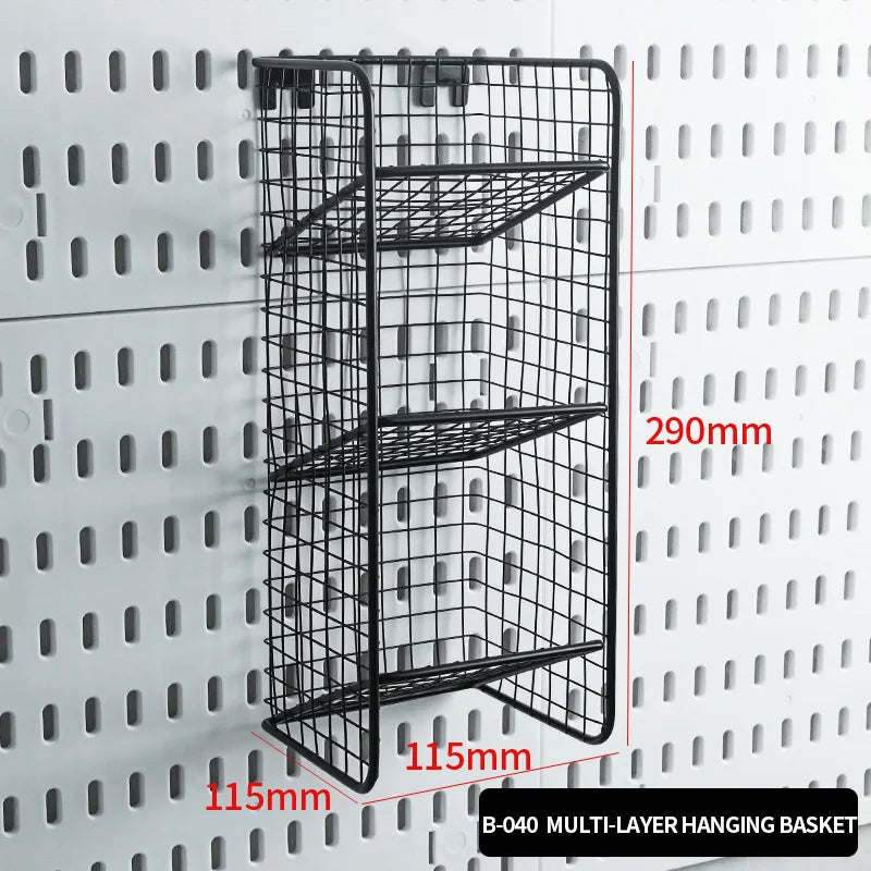 Desktop Standing Pegboard For Home And Office Use