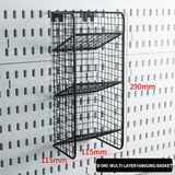 Desktop Standing Pegboard For Home And Office Use