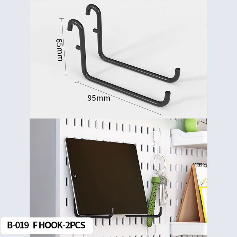 Desktop Standing Pegboard For Home And Office Use