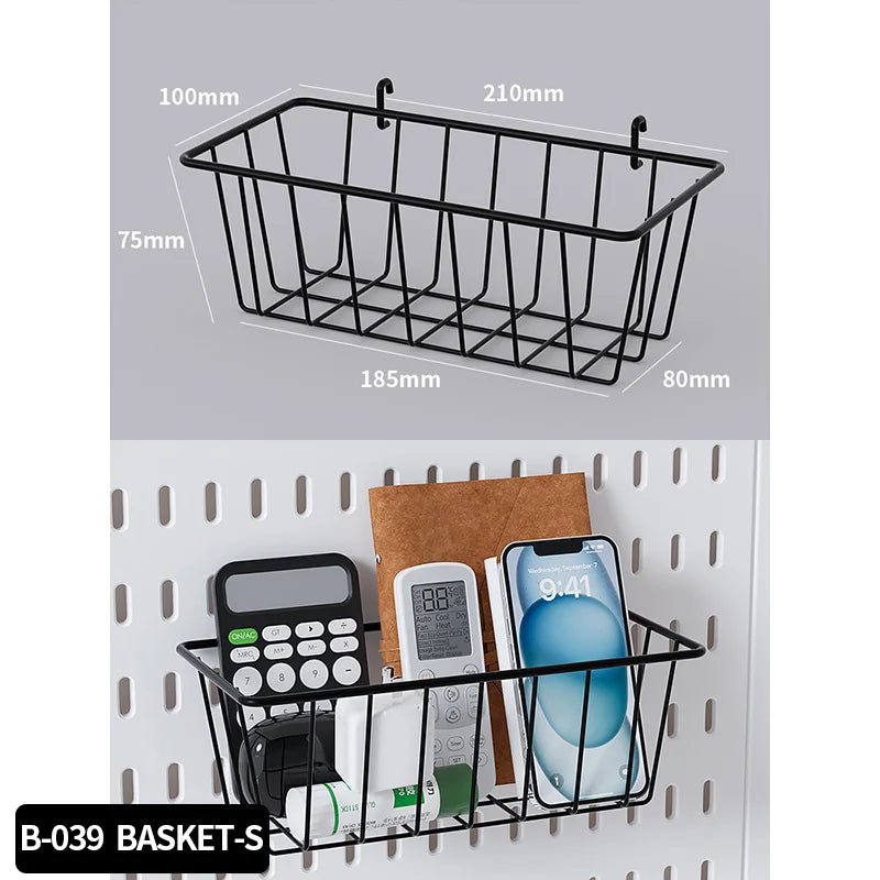 Desktop Standing Pegboard For Home And Office Use