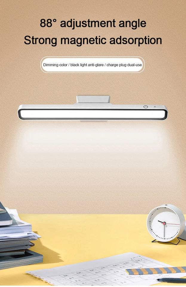 New LED Desk Lamp USB Rechargeable Lights