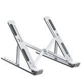 Adjustable Aluminum Laptop Stand – Foldable & Portable