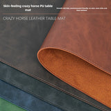 Waterproof PU Desk Mat – Large Non-Slip Mouse & Keyboard Pad