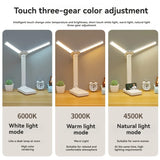 LED Desk Lamp – USB Rechargeable, 3-Level Dimmable, Touch Control
