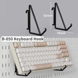Desktop Standing Pegboard For Home And Office Use