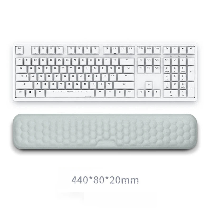 Memory Foam Keyboard & Mouse Wrist Rest – Ergonomic Design
