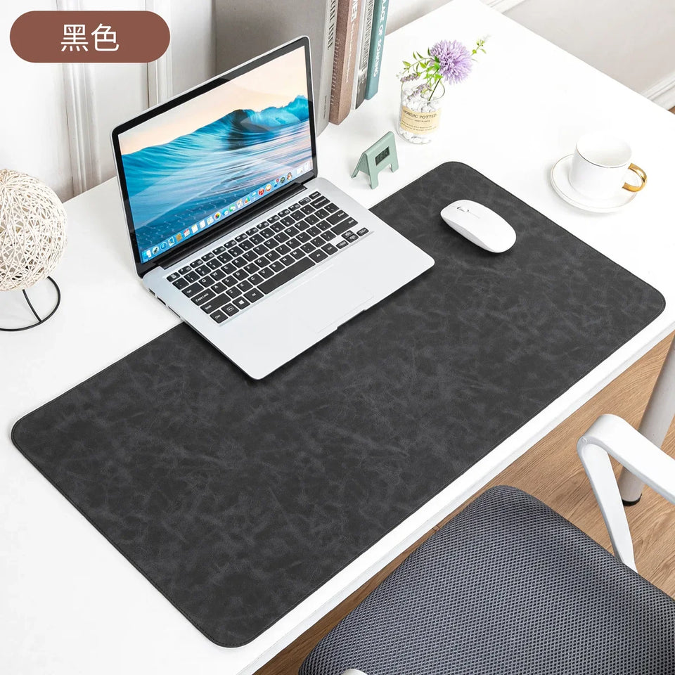 Waterproof PU Desk Mat – Large Non-Slip Mouse & Keyboard Pad