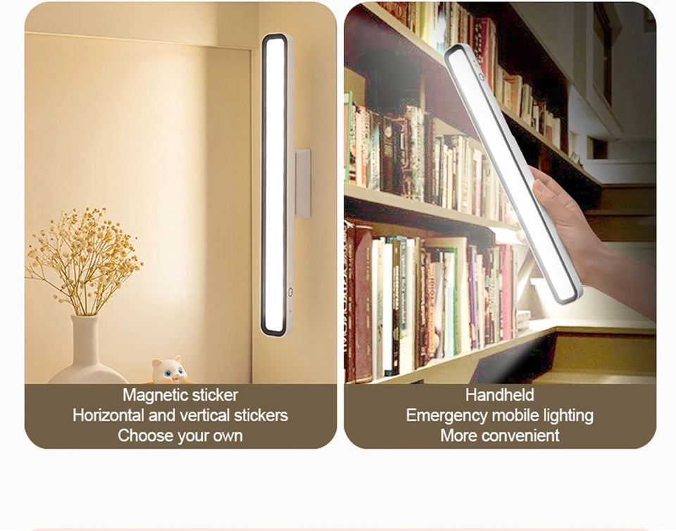 New LED Desk Lamp USB Rechargeable Lights