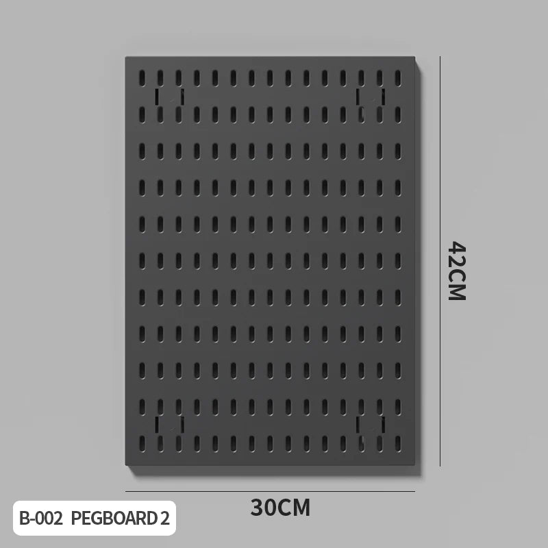 Desktop Standing Pegboard For Home And Office Use
