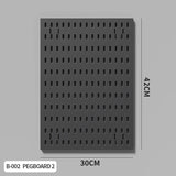 Desktop Standing Pegboard For Home And Office Use
