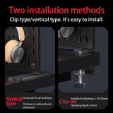 Desktop Standing Pegboard For Home And Office Use