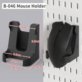 Desktop Standing Pegboard For Home And Office Use